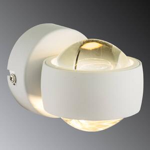 Nástenné LED svietidlo Rani v bielej
