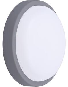 Solight WO745-G- LED Vonkajšie nást. svietidlo LED/13W/230V 4000K IP54 šedá guľatý