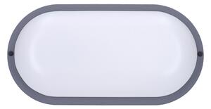 Solight WO749-G- LED Vonkajšie nást. svietidlo LED/20W/230V 4000K IP54 šedá oválny