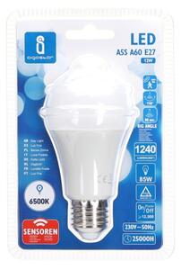 LED Žiarovka so senzorom pohybu a súmraku A60 E27/12W/230V 6500K - Aigostar