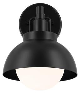 Kichler KL-NIVA-1W-1P-BK - Nástenná lampa NIVA 1xE27/40W/230V čierna