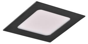 LED Podhľadové svietidlo RIGEL LED/4,8W/230V 4000K 11,8x11,8 cm čierna