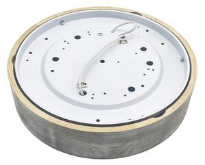 Brilagi - Stropné svietidlo PINO 2xE27/15W/230V borovicové/strieborné priemer 37,5 cm