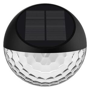 Aigostar - LED Solárne nástenné svietidlo LED/2W/1,2V čierna 2700K IP44
