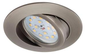Briloner7296-011-LED Stmievateľné podhľadové svietidlo LED/6,5W/230V IP23 antracit