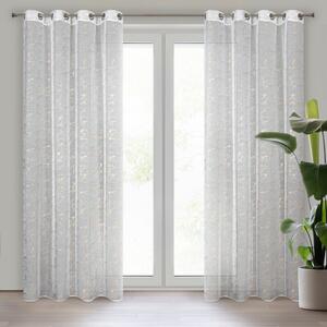 ZÁCLONA REVA 140X250 CM BIELA