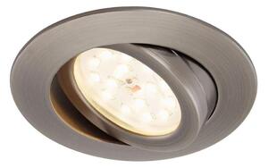 Briloner7296-011-LED Stmievateľné podhľadové svietidlo LED/6,5W/230V IP23 antracit