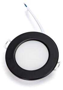 Aigostar - LED Kúpeľňové podhľadové svietidlo LED/4,8W/230V 3000K čierna IP65