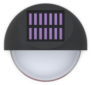 Aigostar - LED Solárne nástenné svietidlo LED/1W/1,2V čierna 2700K IP44