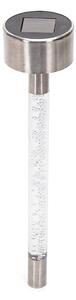 Aigostar - LED Solárna lampa LED/0,006W/1,2V 36,7cm chróm 6500K IP44