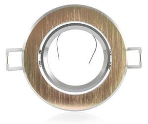 Podhľadové svietidlo EAST OPAL 1xGU10/8W/230V pr. 8,5 cm zlatá