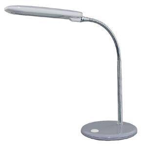 ACA Lighting LED stolný lampička s vypínačom BAZ 5W/230V/4000K/340Lm/120°/IP20, sivá