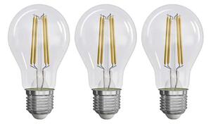 SADA 3x LED Žiarovka FILAMENT A60 E27/3,8W/230V 4000K Energetická trieda A