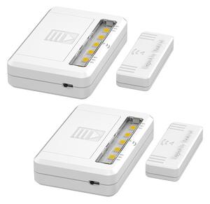 SOLIGHT LED svetielka do skríň, komôd a zásuviek, 40Lm , 2x batérie AAA, 2ks v balení