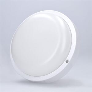 SOLIGHT LED vonkajšie prisadené svietidlo 13W/230V/910Lm/4000K/120°/IP54, kruhové biele