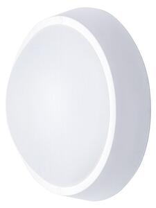 SOLIGHT LED vonkajšie prisadené svietidlo 18W/230V/1350Lm/4000K/120°/IP65, kruhové biele