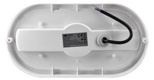 SOLIGHT LED vonkajšie prisadené svietidlo 20W/230V/1500Lm/4000K/120°/IP54, oválne biele
