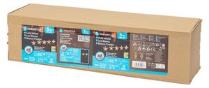 Aigostar - LED Solárne vianočné svietidlo LED/0,054W/1,2V 1m IP65 studená biela