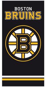 Hokejová bavlnená osuška NHL Boston Bruins - motív Black - 100% bavlna - 70 x 140 cm - II. akosť