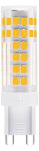 SOLIGHT LED žiarovka číra G9, 230V, 4,5 W, 3000K, 400lm