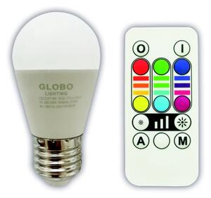 LED RGBW Stmievateľná žiarovka ILLU E27/6W/230V 3000K + DO - Globo 106753
