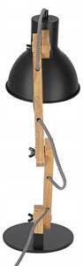 Stolná lampa 1xE27/40W/230V čierna