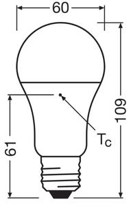 SADA 3x LED Žiarovka A60 E27/10W/230V 4000K