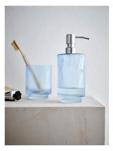 Modrý sklenený dávkovač mydla 400 ml Clarity - Södahl