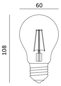 LED Žiarovka na rast rastlín VITABLOOM E27/8W/230V 1200K - Brilagi