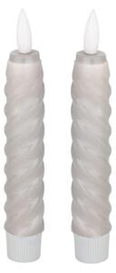 Eglo 422229 - SADA 2x LED Sviečka ANDRAFIABE LED/1xAAA 15 cm šedá