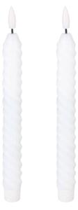Eglo 422226 - SADA 2x LED Sviečka ANDRAFIABE LED/1xAAA 25 cm biela