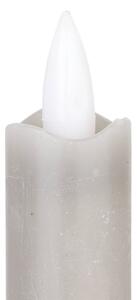 Eglo 422222 - SADA 2x LED Sviečka ANDRAFIABE LED/1xAAA 24,5 cm šedá