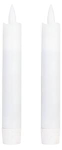 Eglo 422218 - SADA 2x LED Sviečka ANTANABE LED/1xAAA 15 cm biela
