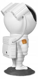 LED RGB projektor LED/5W/5V astronaut + diaľkové ovládanie