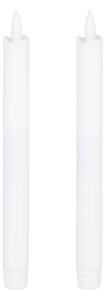 Eglo 422217 - SADA 2x LED sviečka ANTANABE LED/1xAAA 24,5 cm biela