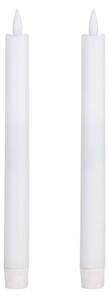 Eglo 422217 - SADA 2x LED sviečka ANTANABE LED/1xAAA 24,5 cm biela