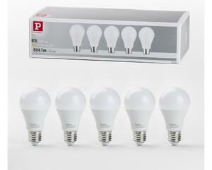 SADA 5x LED Žiarovka A60 E27/9W/230V 2700K - Paulmann 28780