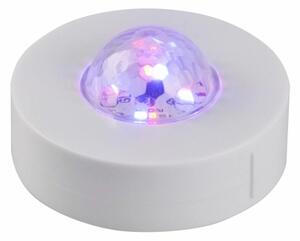 SADA 2x LED RGB Dekoračné svietidlo FESTA 3xAAA/4,5V + diaľkové ovládanie