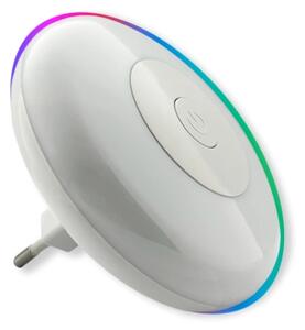 LED RGBW Nočné svetlo LED/1W/230V biela