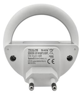 LED Nočné svetlo so senzorom súmraku LED/0,5W/230V biela