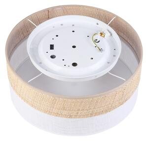 LED stropné svietidlo SIRJA BOHO LED/20W/230V pr. 35 cm béžové/biele