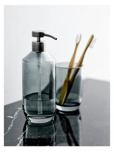 Čierny sklenený dávkovač mydla 450 ml Vintage - Södahl