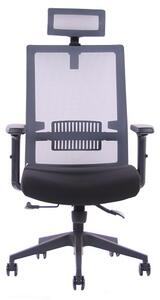 Kancelárska ergonomická stolička Sego PIXEL — viac farieb Sivá