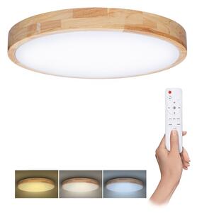 SOLIGHT LED osvetlenie Solid Oak CCT, 48W, 3360lm, 39cm