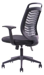 Kancelárska otočná stolička Sego JELL — viac farieb Čierna