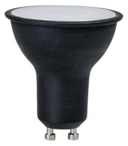 LED Žiarovka GU10/6W/230V 3000K čierna