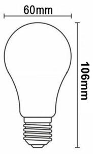 LED Stmievateľná žiarovka FILAMENT A60 E27/7,5W/230V 3000K