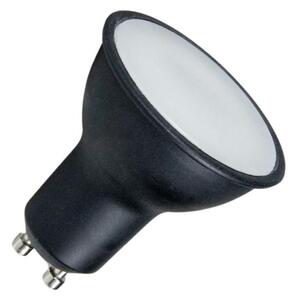 LED Žiarovka GU10/6W/230V 3000K čierna