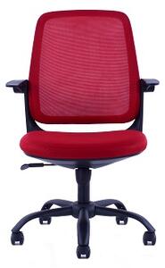 Kancelárska otočná stolička Sego SIMPLE — viac farieb Sivá
