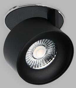 LED2 21507253DT KLIP zápustné bodové svietidlo nastaviteľné LED D77mm 11W/770lm 2700K TRIAC chróm, čierna